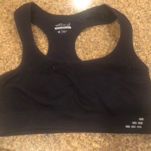 Black sports bra